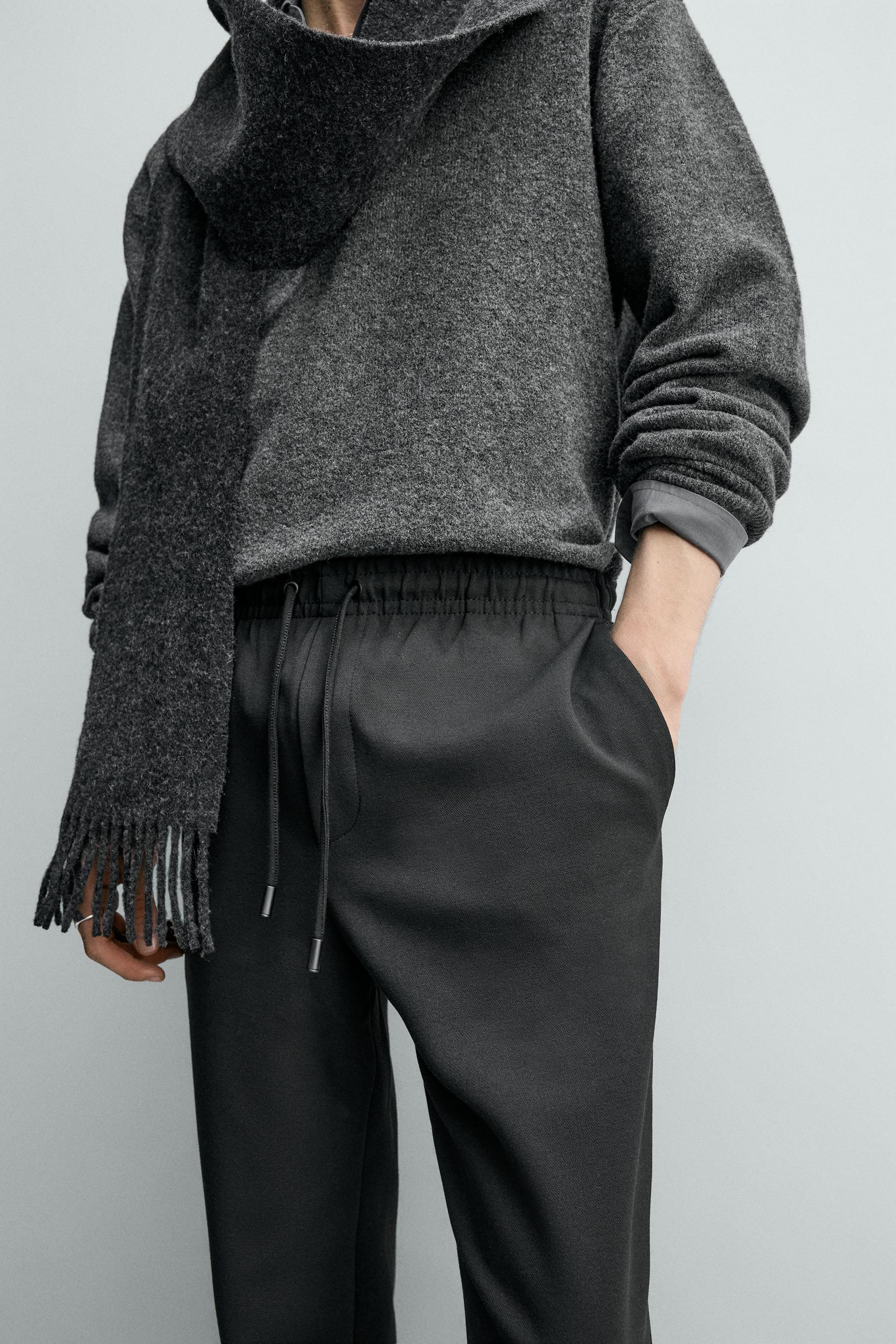 COMFORT NON-IRON JOGGER-WAIST PANTS